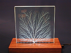 Lighter edge discharge in DK60x75W light base