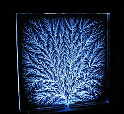 with incandescent and LED lighting