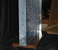 LED Lighting and flash lighting - side view